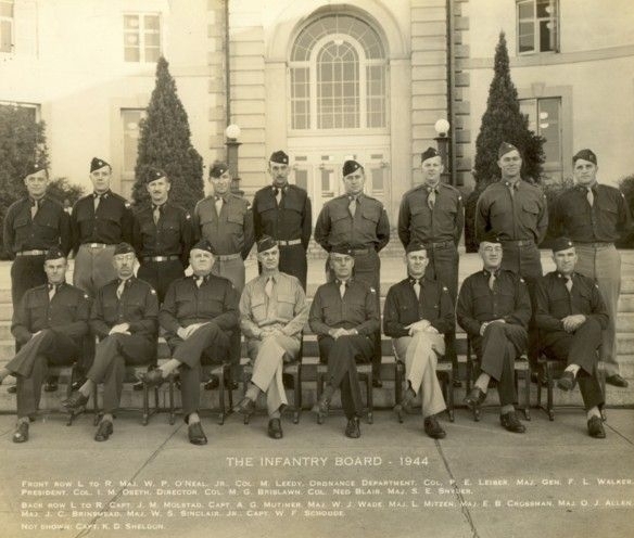 Infantry Board, Ft. Benning, GA, 1944, WWII
