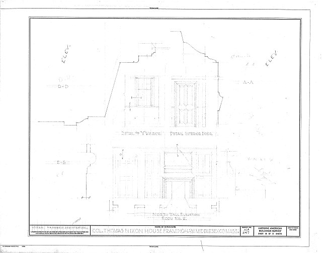 HABS MASS,9-FRAM,3- (sheet 8 of 11) - Colonel Thomas...
