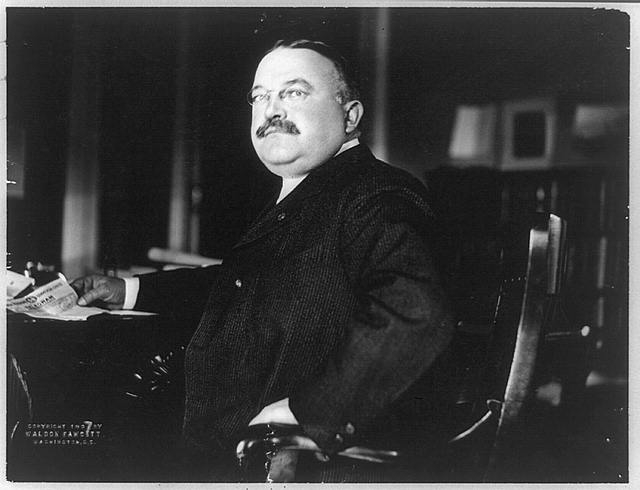 [Truman Handy Newberry, half-length portrait, seated at...