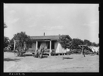 Farm home of FSA (Farm Security Administration) client...