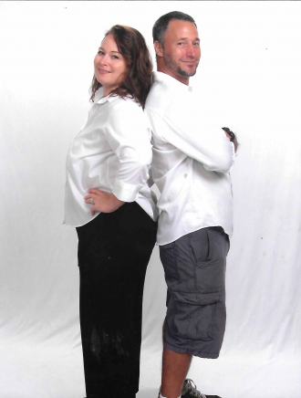 Sisterly and Brotherly Love...can you see the glint in their eyes? Kristine Elizabeth Smith Teshima and Brien Edward Smith 2013