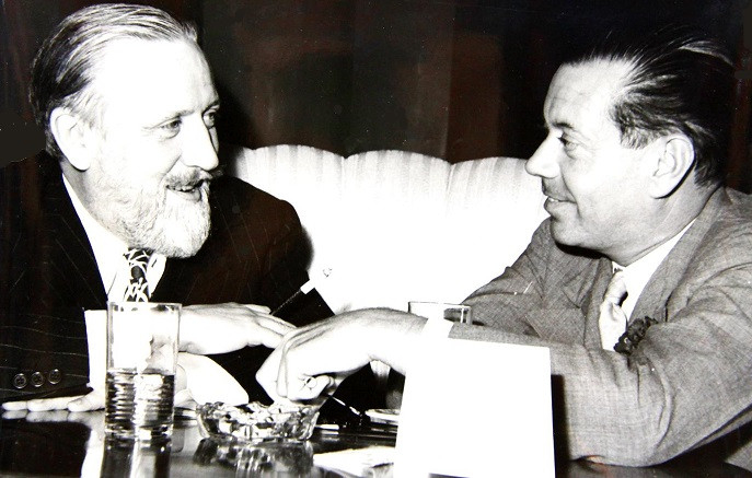 Monty Woolley and Cole Porter
