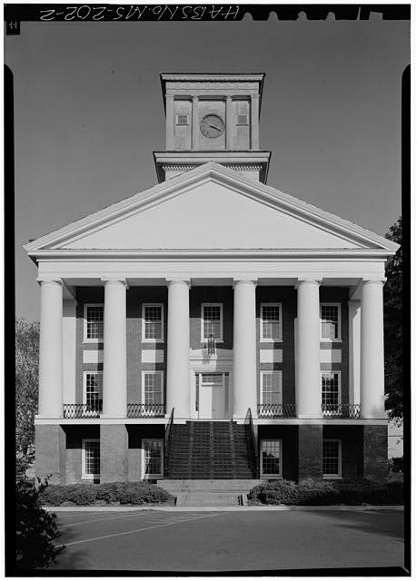 2. West front, close-up - Alcorn State University,...