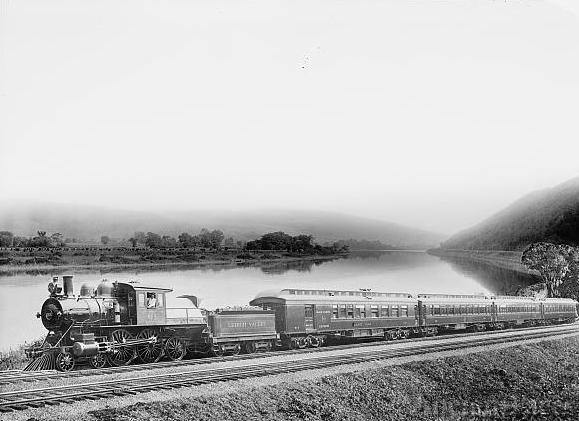 Lehigh Valley Railroad train