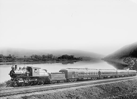  Lehigh Valley Railroad train