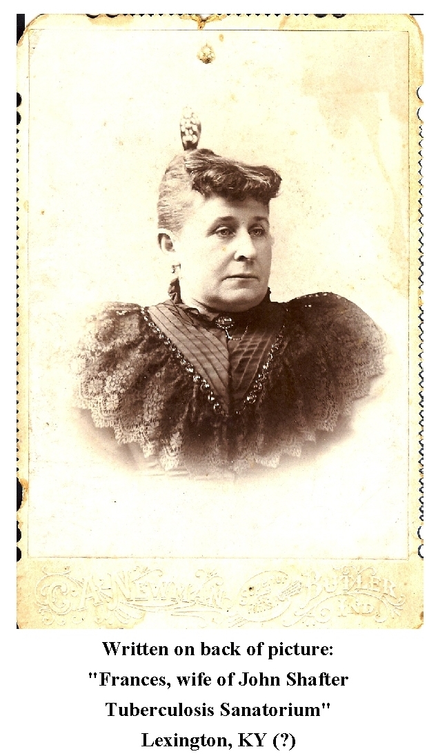 Frances Shafter, Indiana