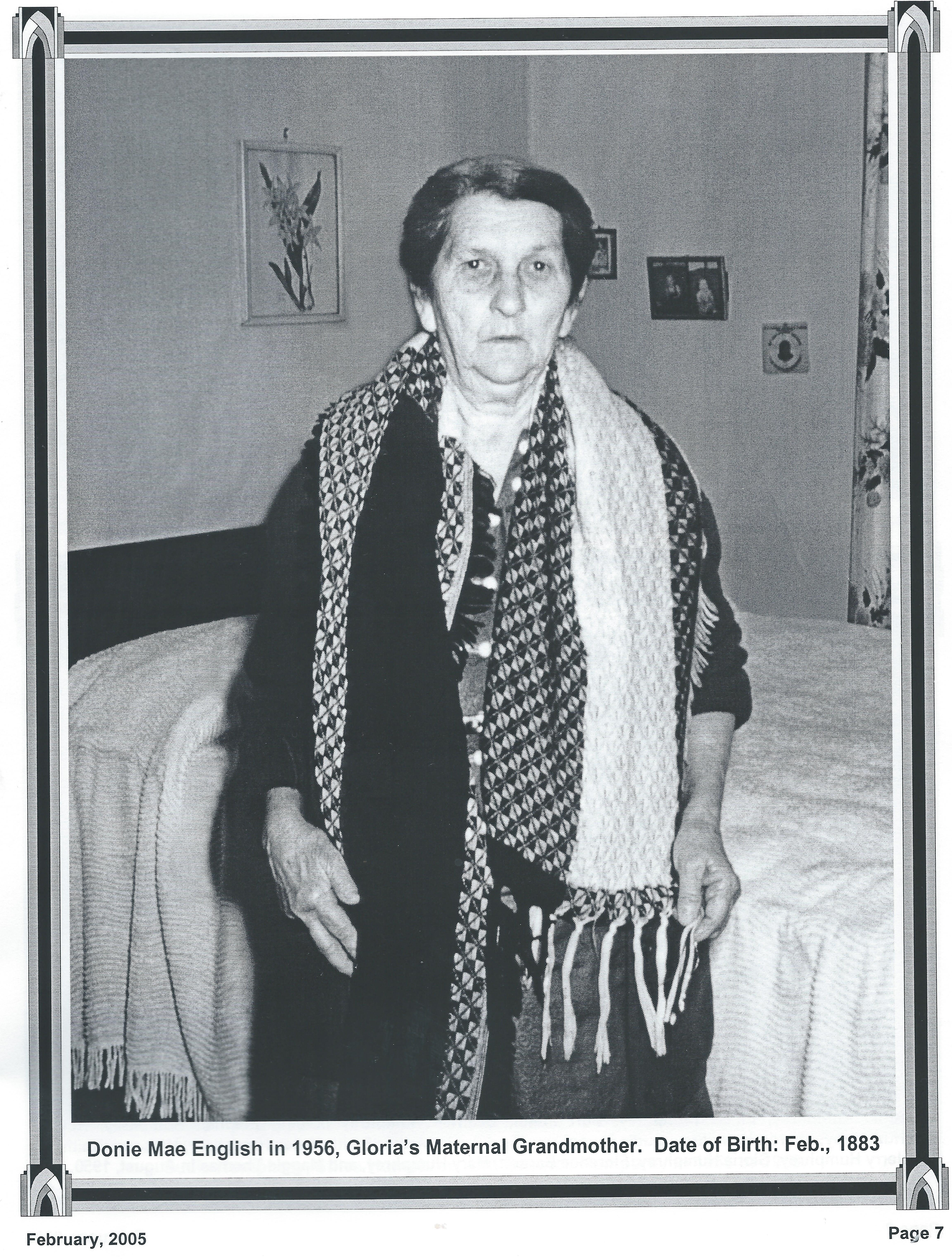Donnie Mae Walker English