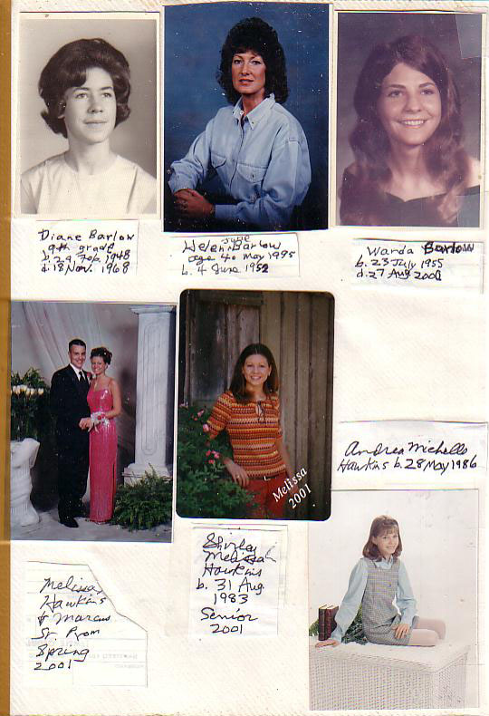 BARLOW, Buster's girls and Wanda's girls