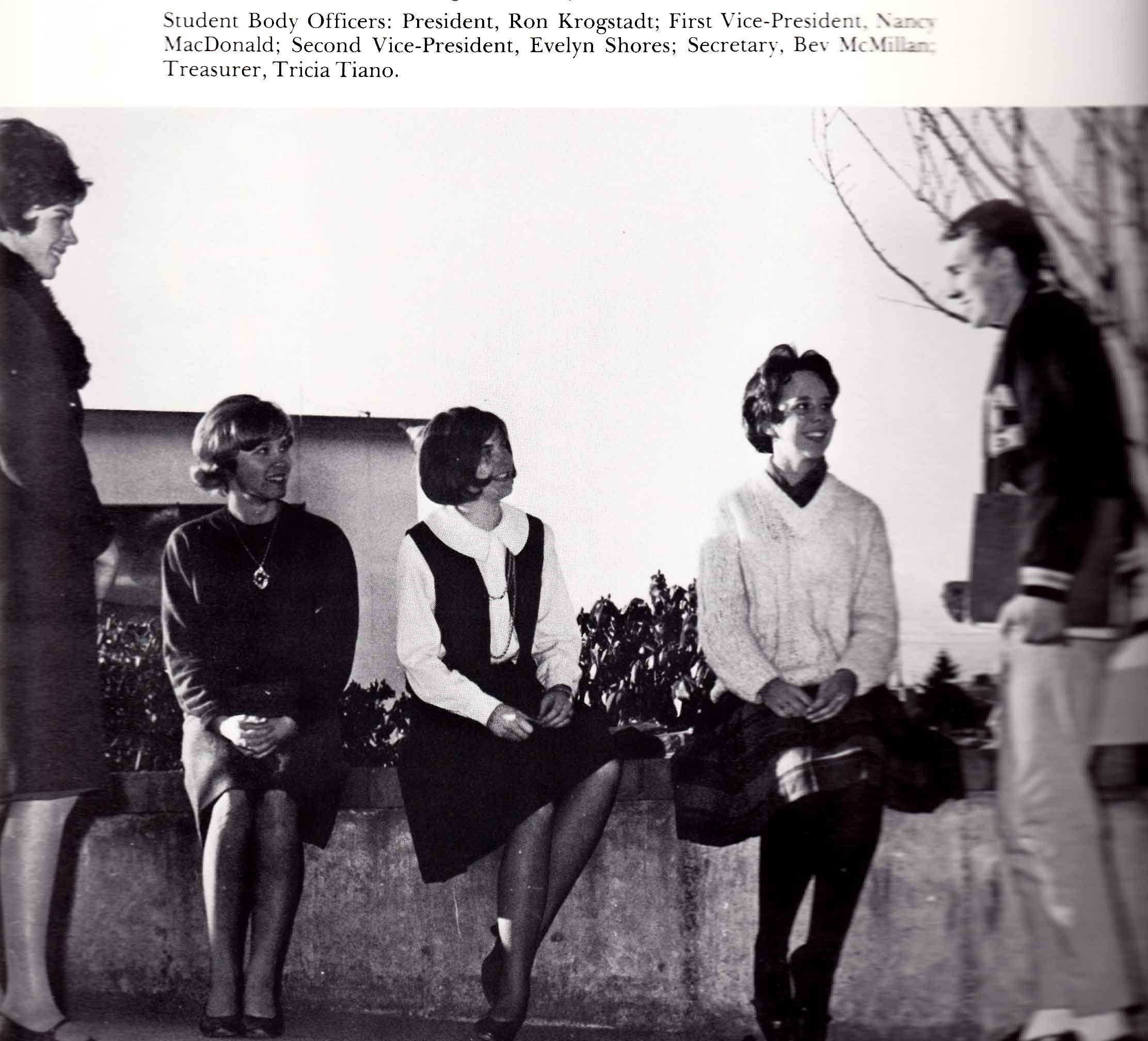 Student Body at Evergreen High School 1965
