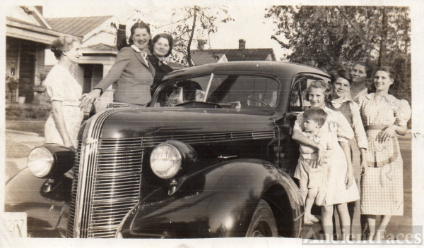 Davis Family, 1938 