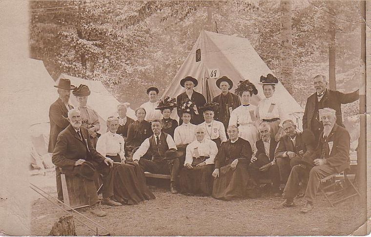 Radway Early 1900's Photo Postcard