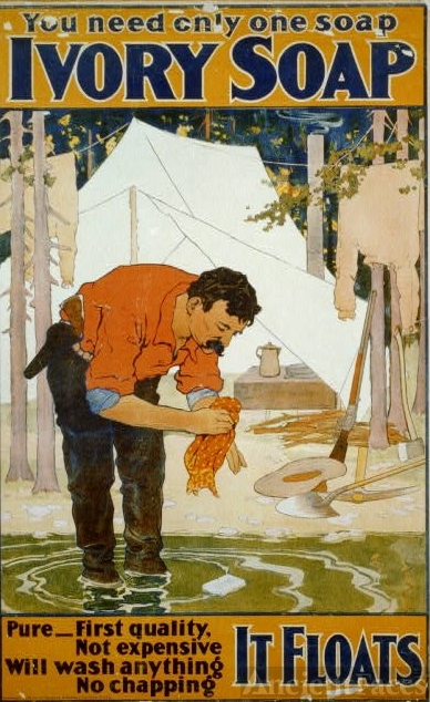 Ivory Soap Advertisement 1898