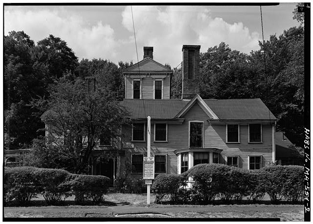 3. SOUTH FRONT - The Wayside, Lexington Road, Concord,...