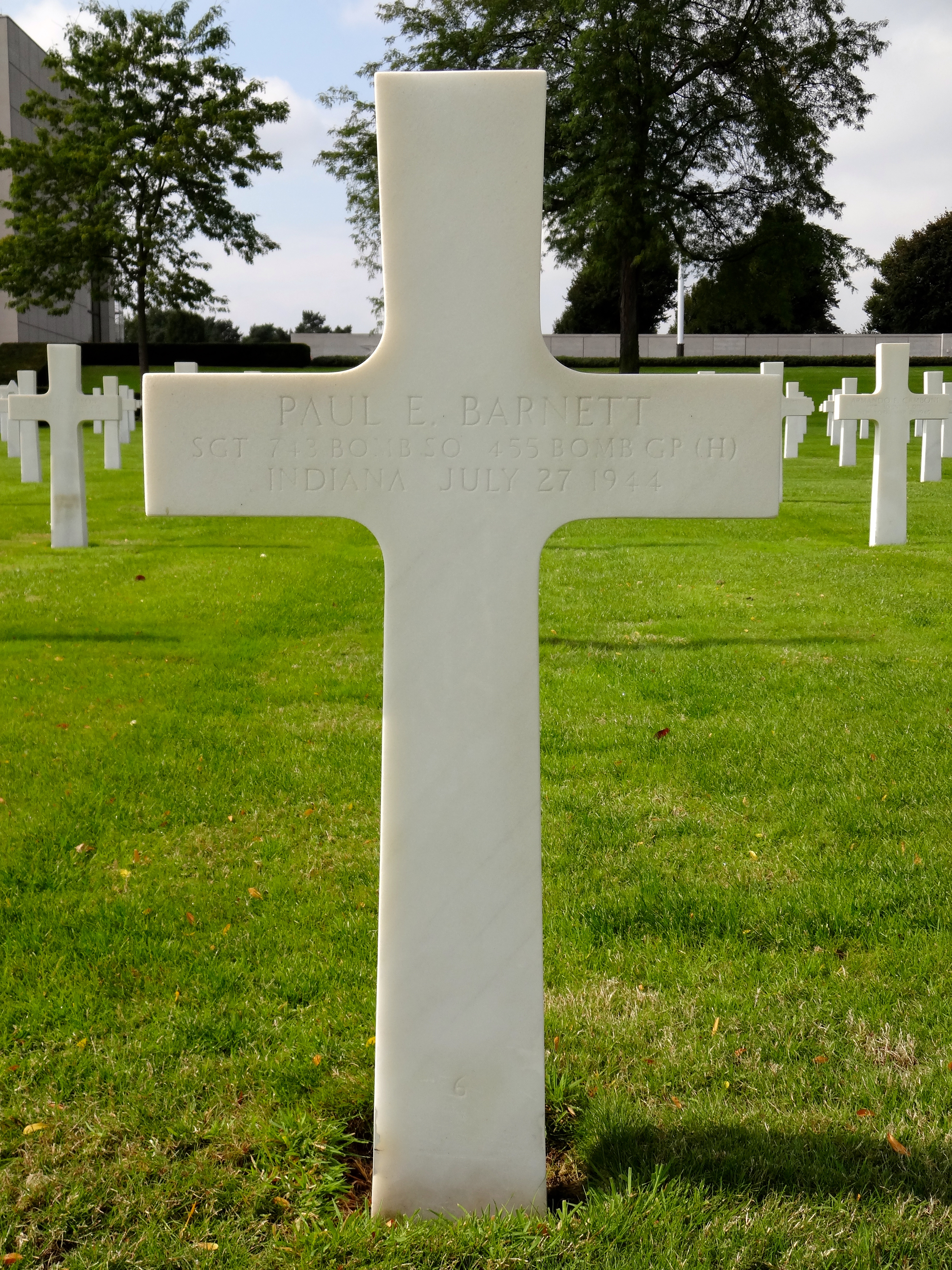 Sgt Paul E Barnett Gravesite