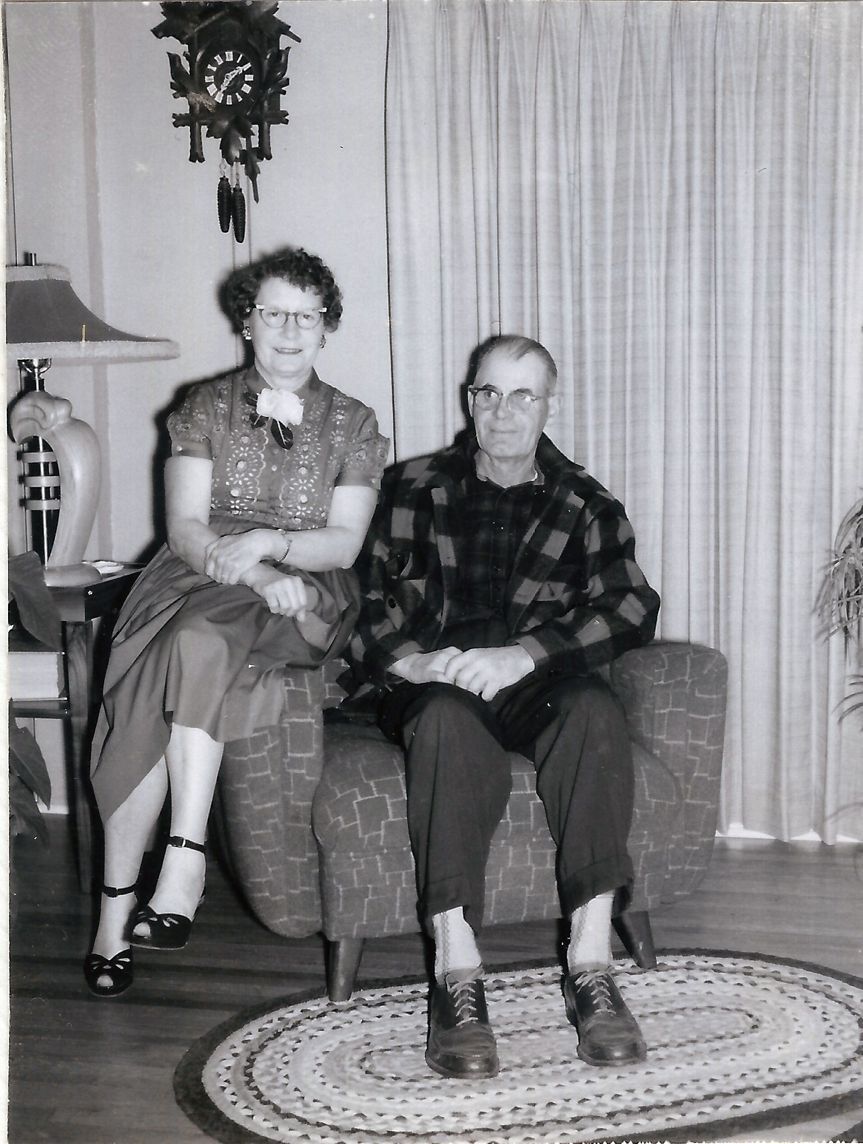 Thyrza Allen with her Brother, John (Jack) Pauley