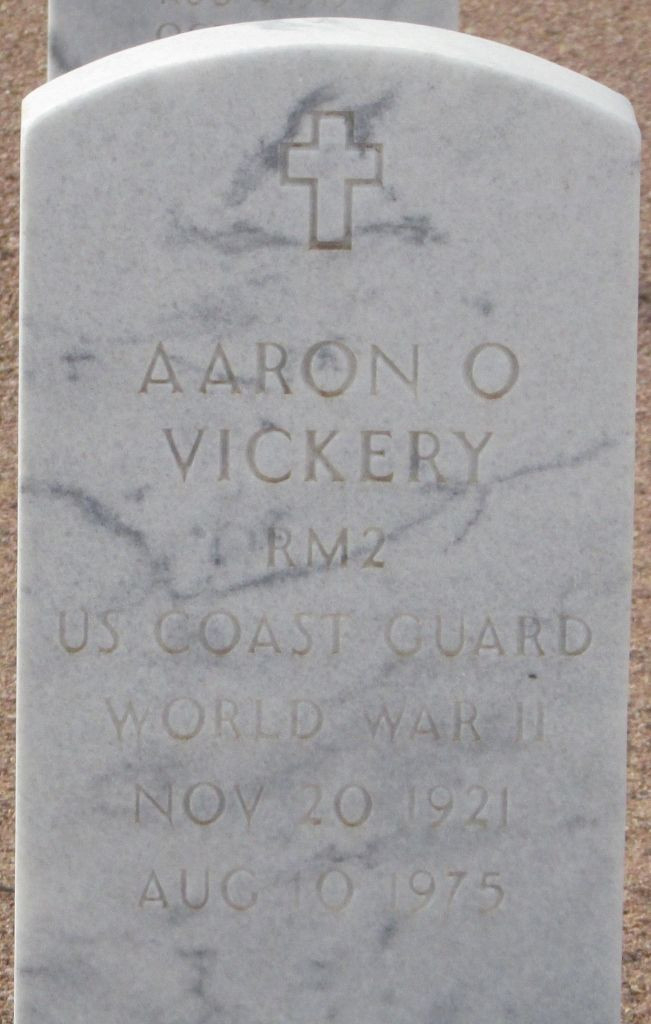 Aaron O Vickery Gravesite