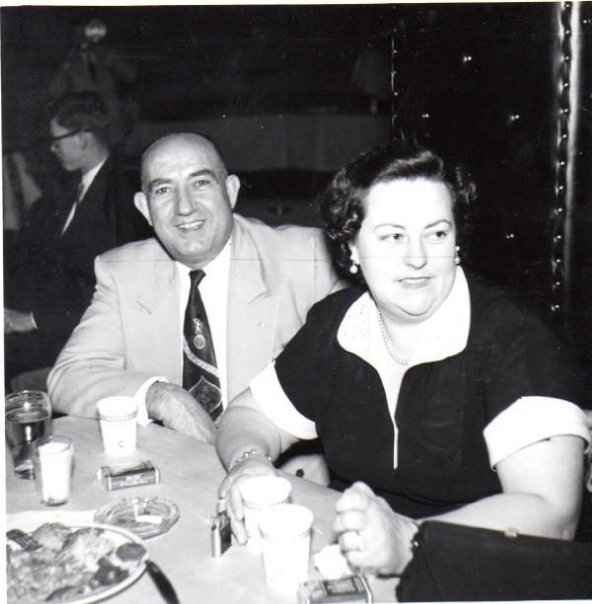 Anthony Costanza with wife, Ruby Lois Johnson Costanza