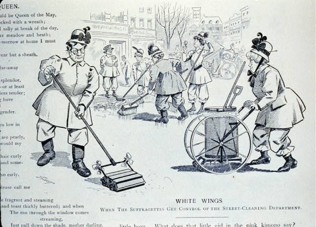Suffragette caricature