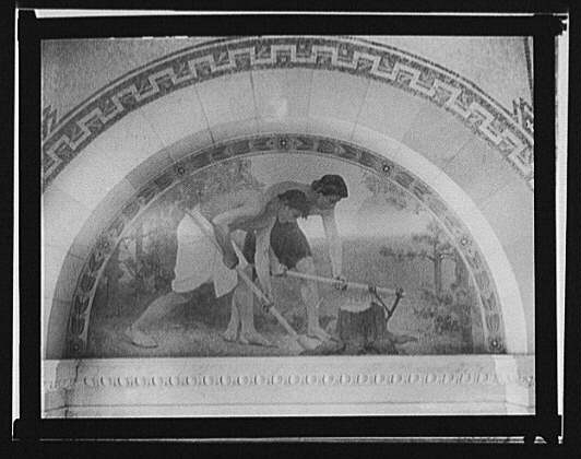 [Labor, by Charles Sprague Pearce, Library of Congress]