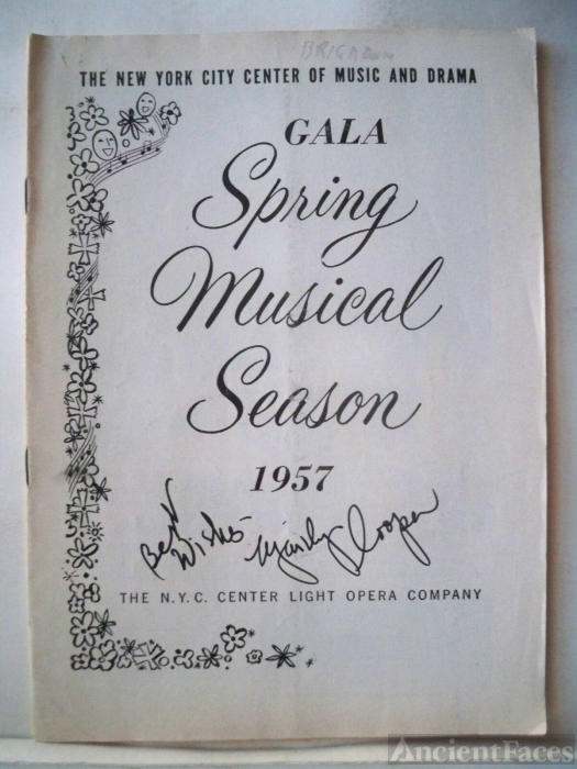 1957 SPRING MUSICAL SEASON.