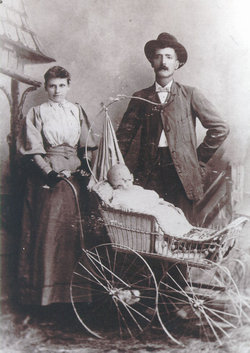 George Washington Benton (1843-1904) and his second wife Elizabeth Ema "Eliza"  Hamby Benton (1858 - 1878)