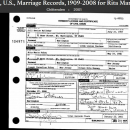 Rita Marie (Foley) --Vermont, U.S., Marriage Records, 1909-2008(22 jan 2001)
