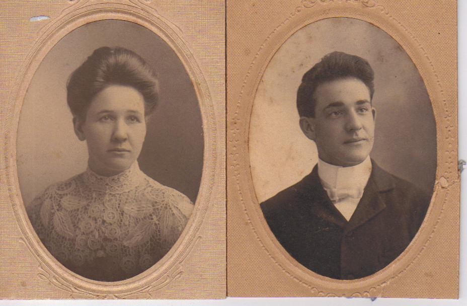 Unknown Couple circa 1900