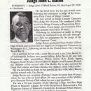John C Bacon Obituary
