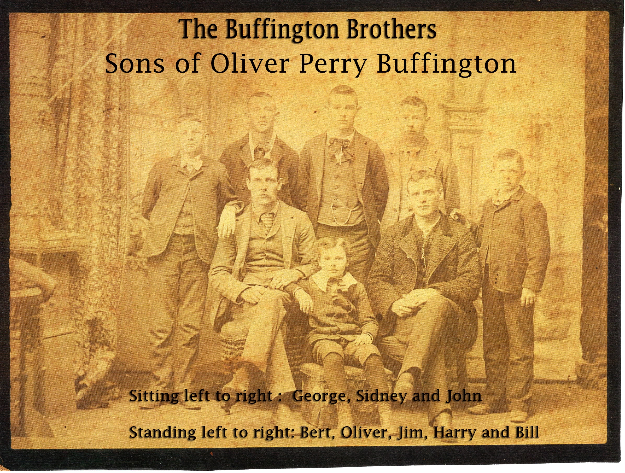 Oliver P. Buffington's sons