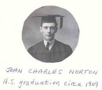 John Charles Norton High School Graduation Picture