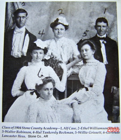 AR., STONE CO: Class of 1904, AR Academy