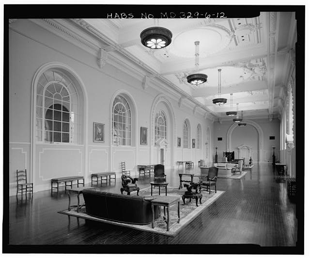 12. FIRST FLOOR, READING ROOM - U.S. Naval Academy,...