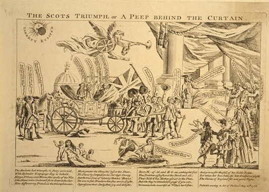 The Scots triumph, or a peep behind the curtain