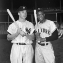 Mickey Mantle and Willie Mays
