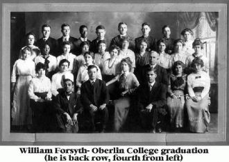 Oberlin College Graduation 1919
