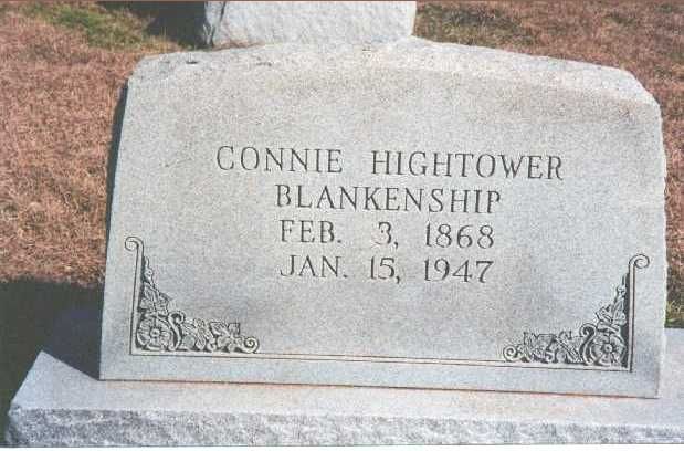 Mary Constantine Percival Hightower Gravesite
