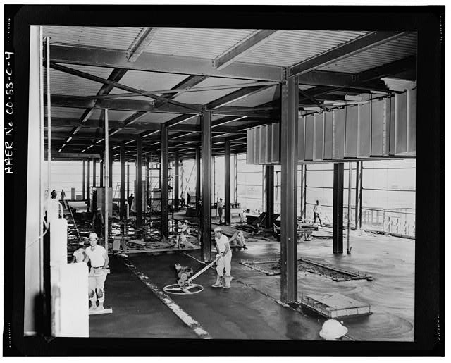 4. VIEW OF THE INTERIOR OF BUILDING 776/777 DURING...