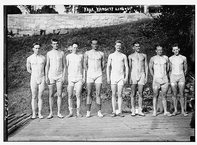 Yale Varsity line-up
