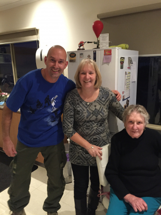 Kenny Kalajdic & Sister Debbie & Mum.