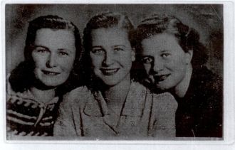 First - my grandmother Bartos with her sisters