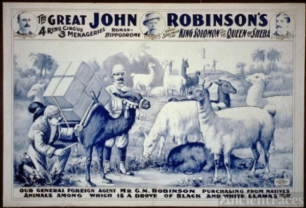 The Great John Robinson's 4 Ring Circus...Our General...