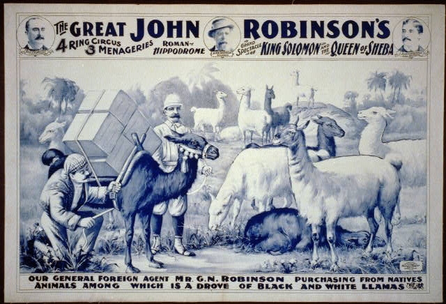 The Great John Robinson's 4 Ring Circus...Our General...