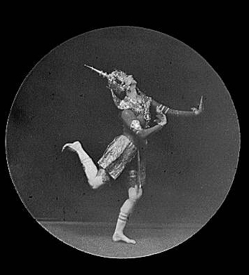 Ruth St. Denis dancing