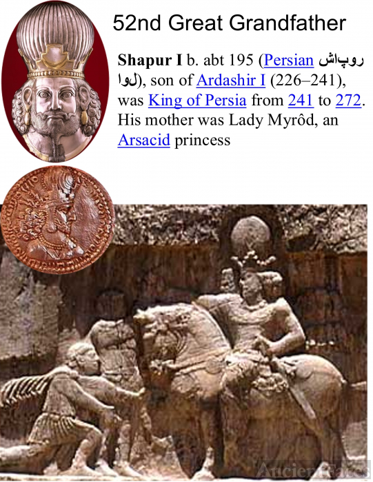 Shapur I King of Persia