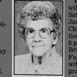 Alberta Marie “Bert” (Walser) Snead