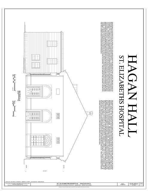 HABS DC-349-R (sheet 1 of 6) - St. Elizabeths Hospital,...