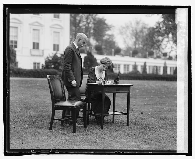 Mrs. Coolidge votes by mail, [10/30/24]