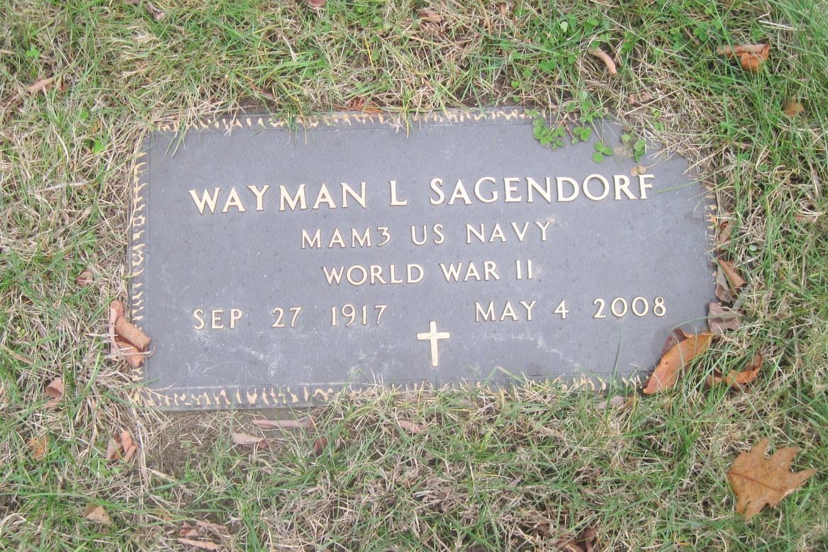 Wayman L Sagendorf Gravesite