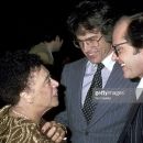 Mabel Mercer, Warren Beatty, and Jack Nicholson