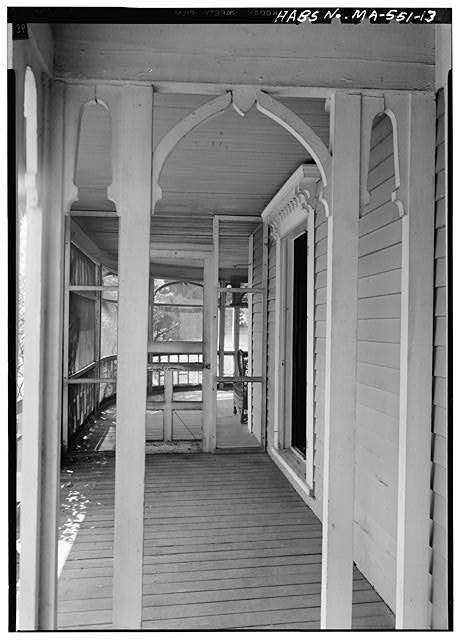 14. VIEW WITHIN THE SOUTH PORCH - The Wayside, Lexington...